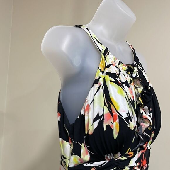 NWOT New Directions Floral Dress.  Size 6 S small - Picture 4 of 10